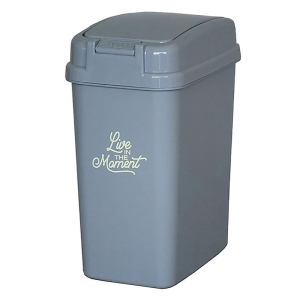プッシュペール クールグレー 12L