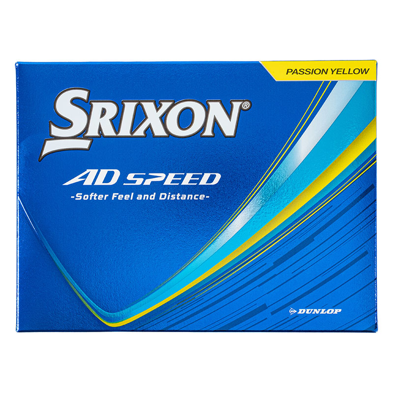 SRIXON AD SPEED ゴルフボール プレミアムパッションイエロー 1ダース