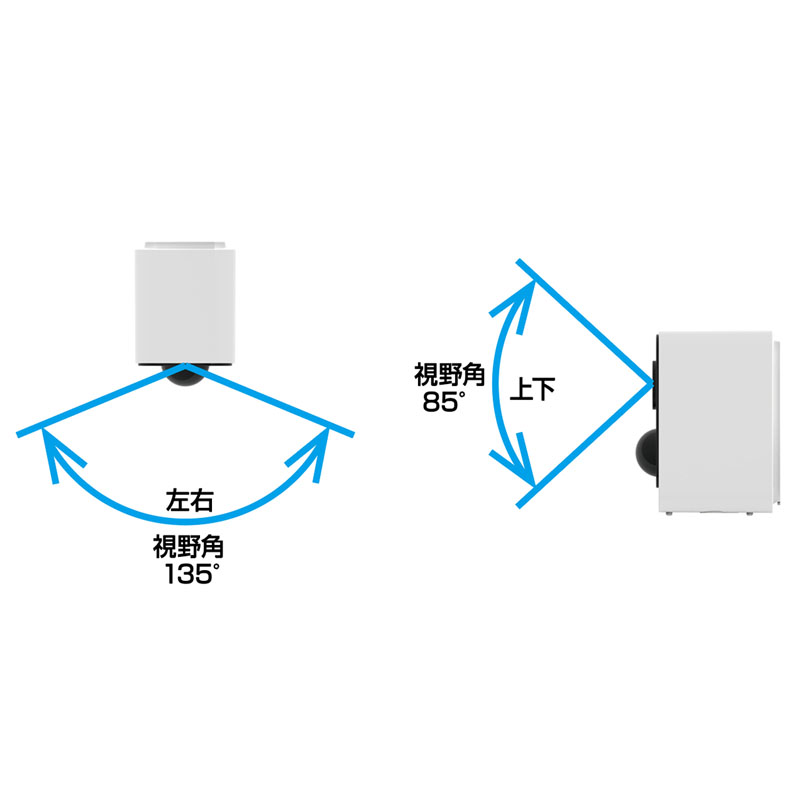 スマートカメラ 防水 どこでも設置 KJ-189