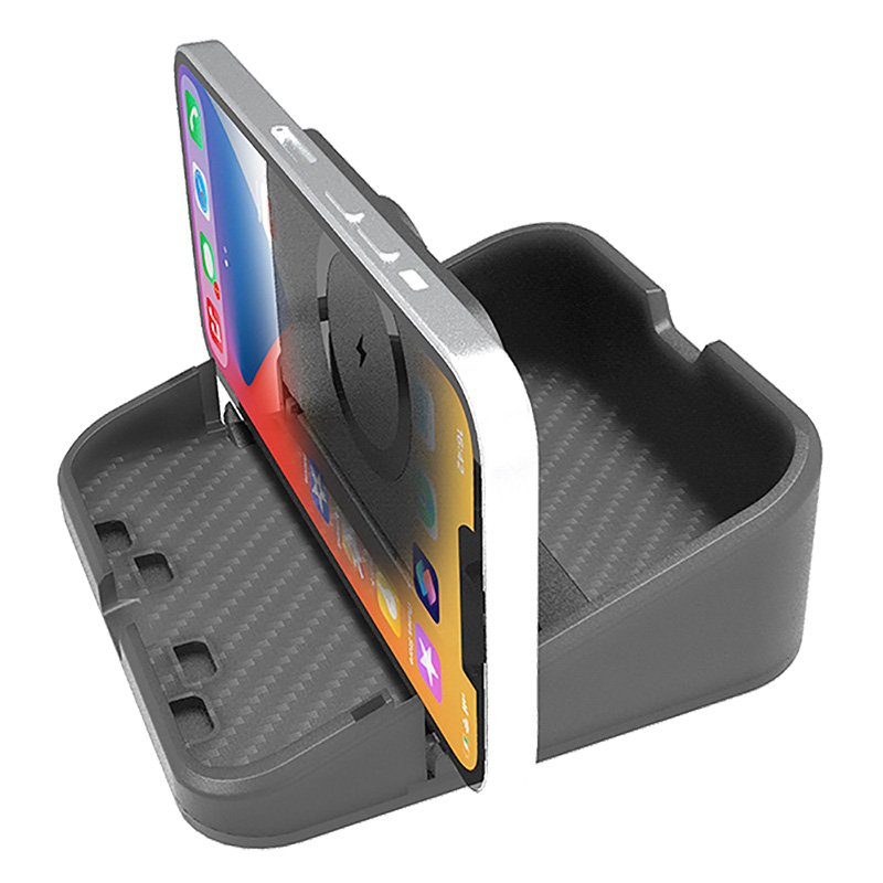ワイヤレス充電スマホスタンド