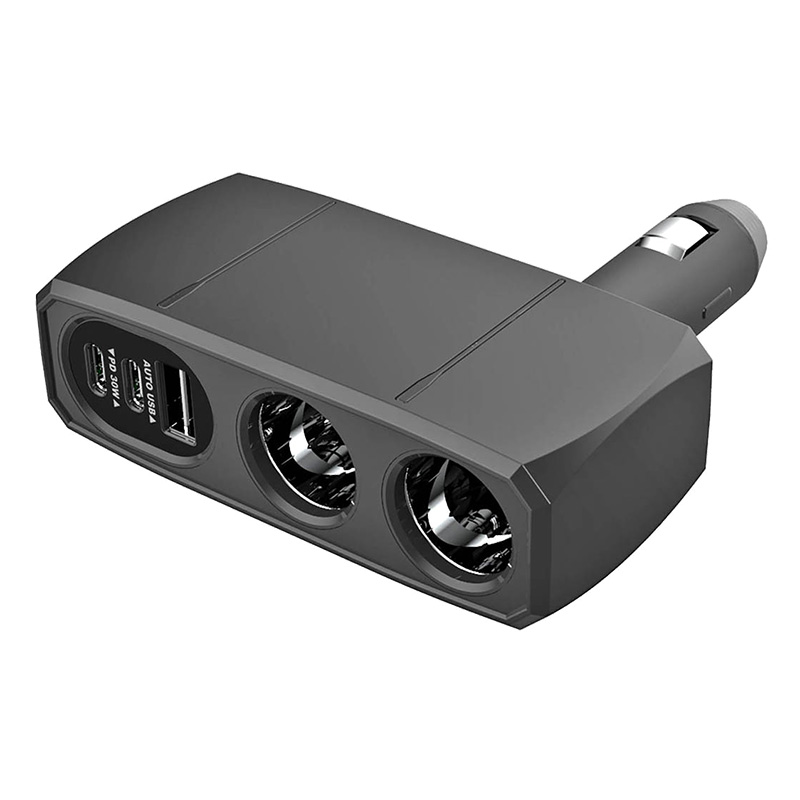 2連ダイレクトソケット 2PD30W リバーシブルUSB自動判定