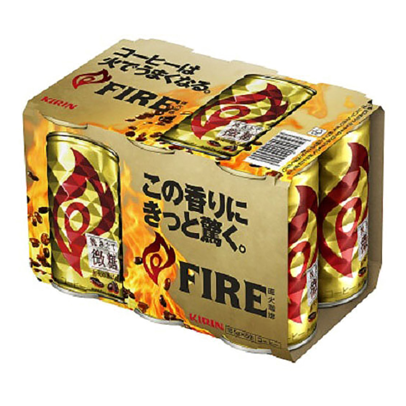 ファイア 挽きたて微糖 6本パック