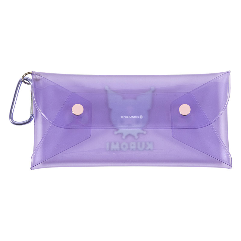 カラビナ付き クリアロングポーチ クロミ SAC-CCL-KU