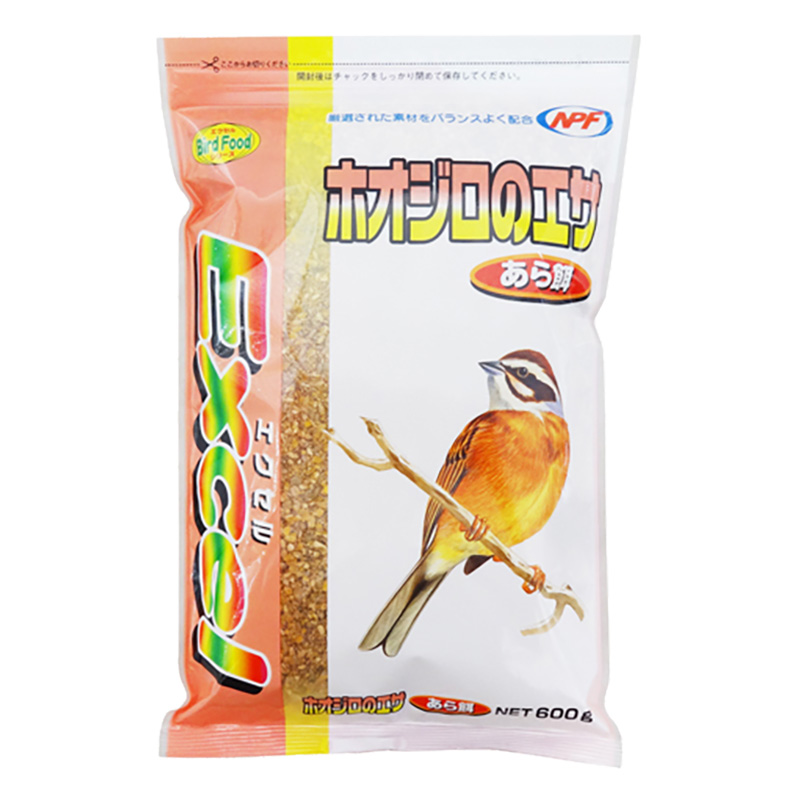 エクセル ホオジロのエサ あら餌 600g