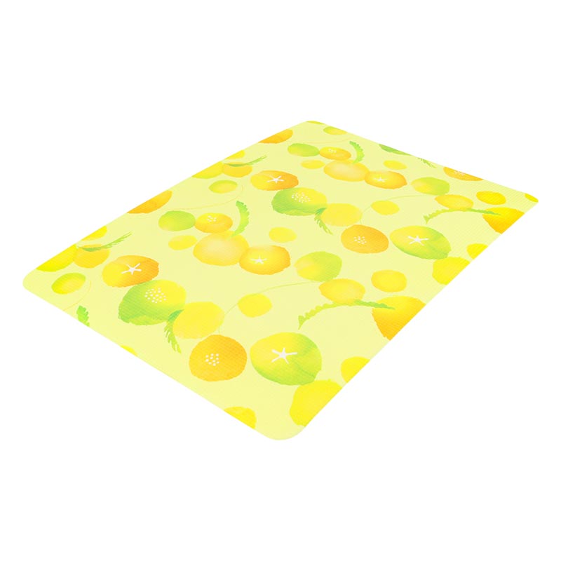 お風呂マット 厚型28mm 60×85cm フルーツ