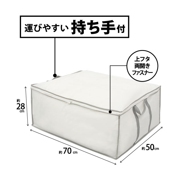 【お取り寄せ商品】持ち手付毛布・敷パッド袋