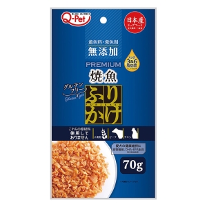 Q-Pet プレミアムふりかけ 焼魚 70g