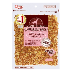 ササミふりかけ 砂肝&鶏レバー小粒タイプ 230g