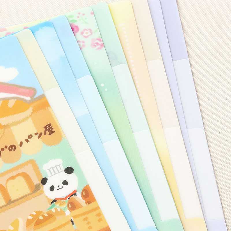 【アウトレット品】ぱんだのまち クリアファイル