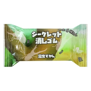 【アウトレット品】シークレット消しゴム 昆虫ずかん