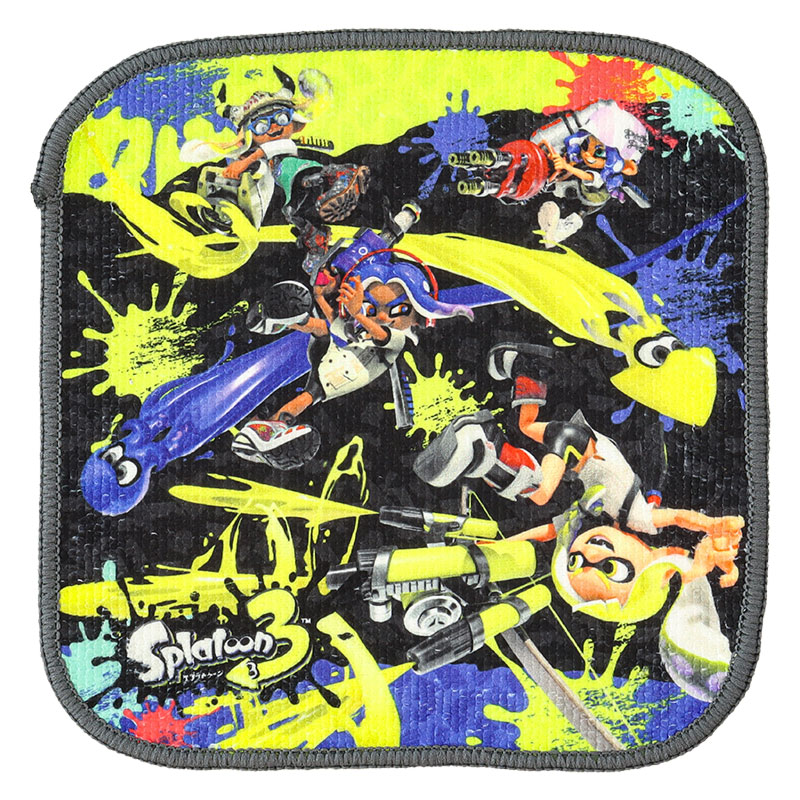 ポケットタオル 3枚セット スプラトゥーン