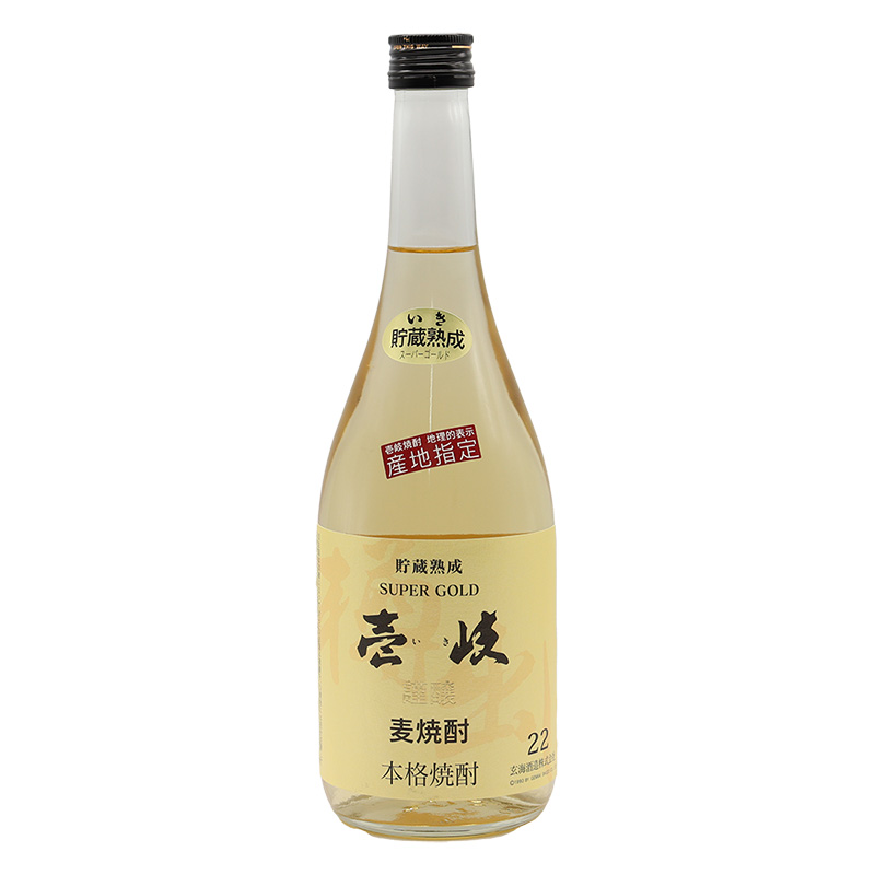麦焼酎 壱岐スーパーゴールド 22度 瓶 720ml