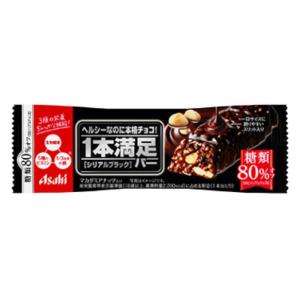 1本満足バー シリアルブラック　糖類８０％オフ