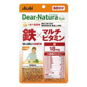 ディアナチュラ 鉄×マルチビタミン60日分 60粒