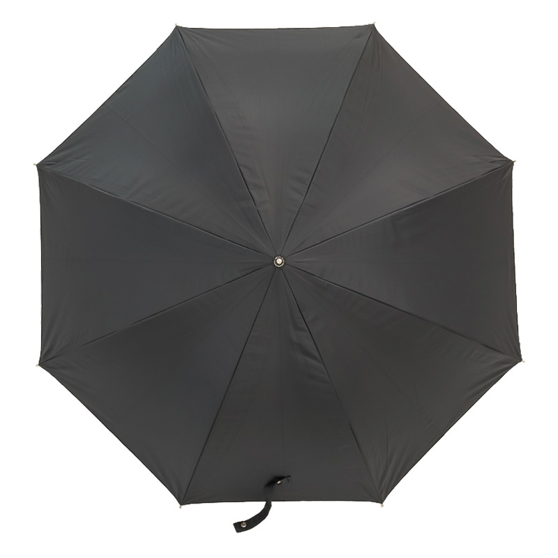 メンズ 晴雨兼用 長傘 65cm グレー