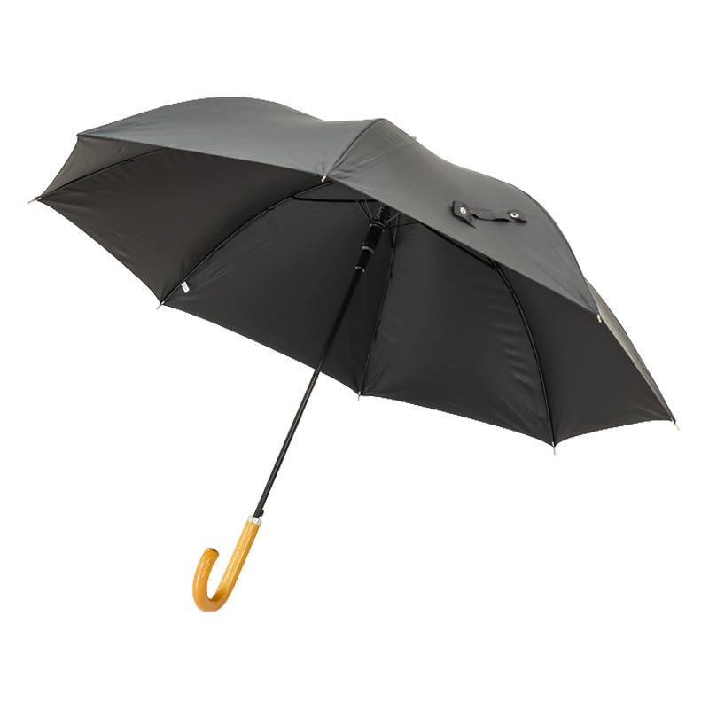 メンズ 晴雨兼用 長傘 65cm グレー