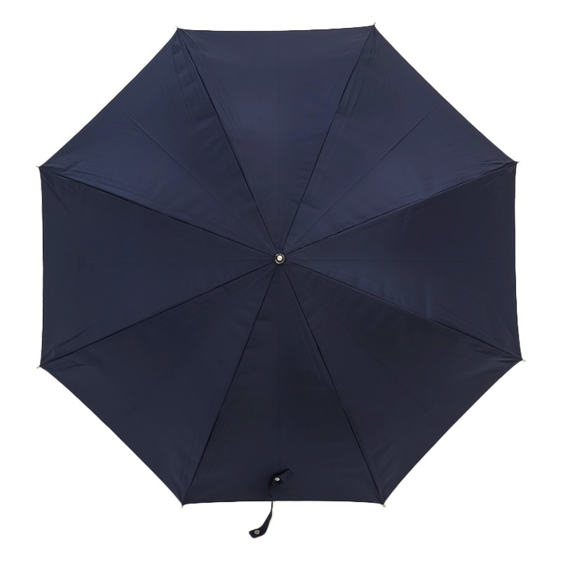 メンズ 晴雨兼用 長傘 65cm グレー