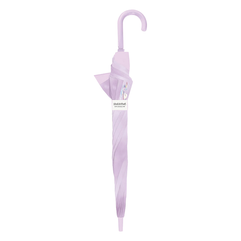 UV バックガード傘 ユニコーン 55cm パープル
