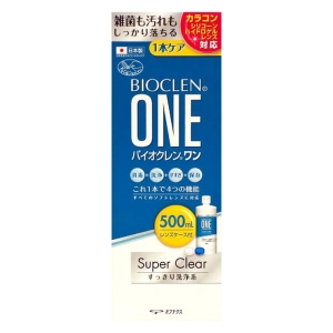 コンタクトレンズ洗浄用 バイオクレン ワン スーパークリア 500ml
