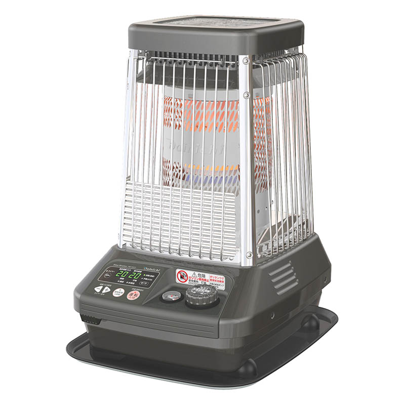 大型石油ストーブ FM-10C3(H) メタリックグレー
