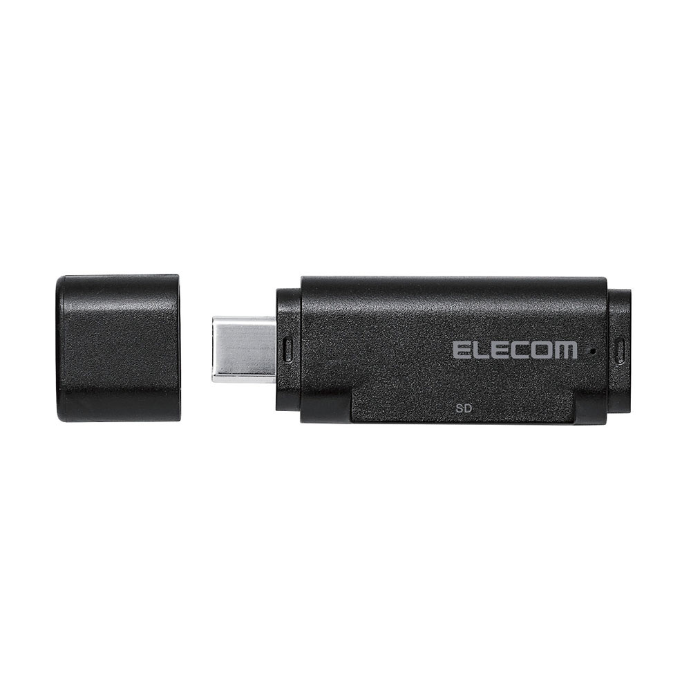USB Type-Cメモリリーダライタ(スティックタイプ) ブラック