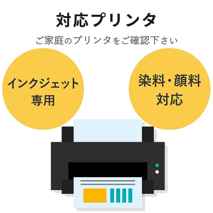 光沢はがき用紙 厚手 50枚入り