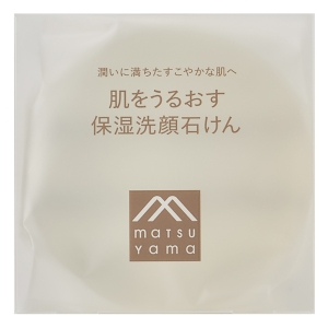 肌をうるおす保湿洗顔石けん