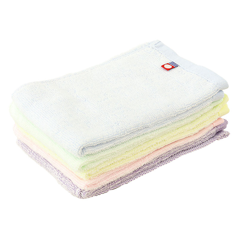 今治 ハンドタオル 32×34cm 5枚セット カラーアソート