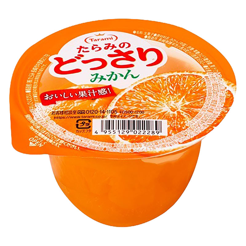 たらみのどっさり みかんゼリー 230g