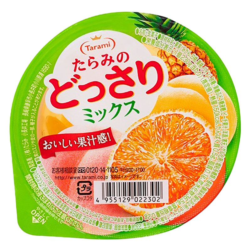 たらみのどっさり ミックスゼリー 230g