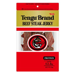 テング ビーフステーキジャーキー レギュラー 93g