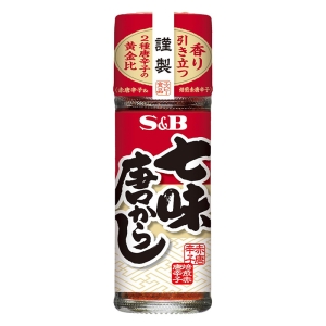 S&B 七味唐からし 15g