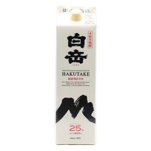 本格米焼酎 白岳 25度 1.8L