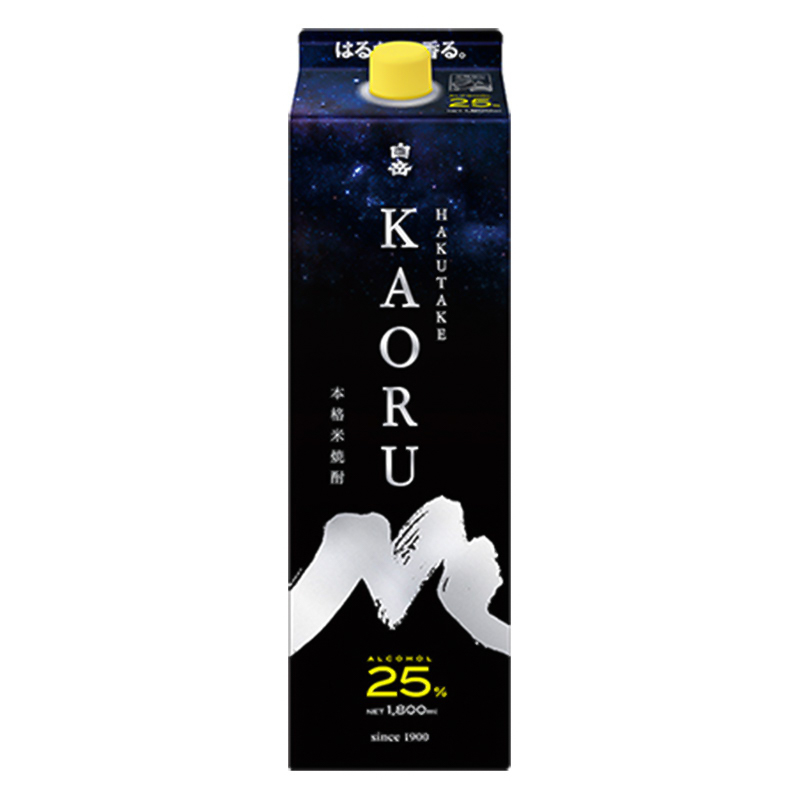 白岳 KAORU 25度 1800ml