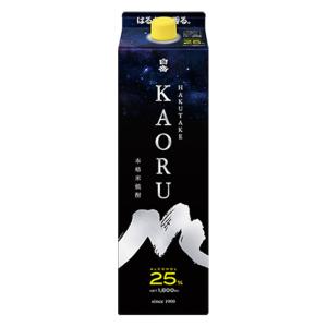 白岳 KAORU 25度 1800ml