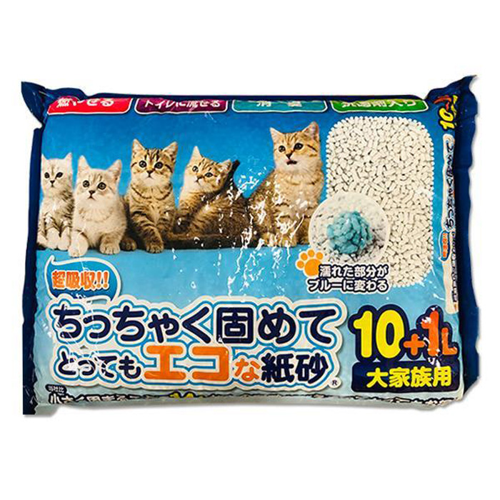 ちっちゃく固めてエコな猫砂 11L
