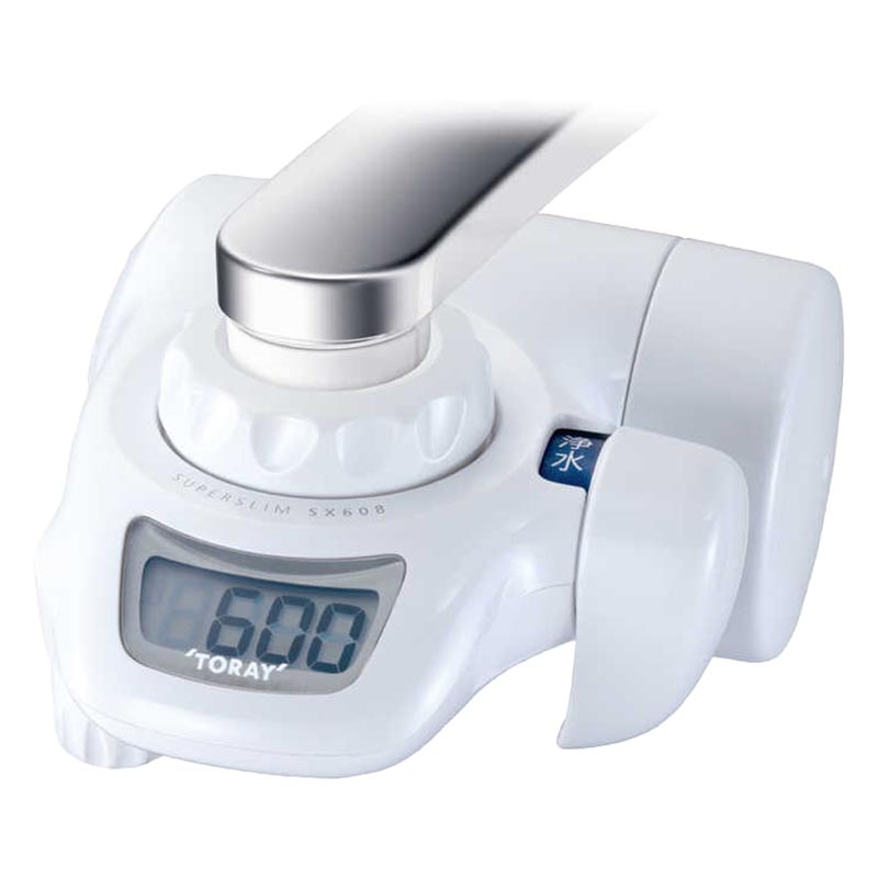 蛇口直結型浄水器 スーパースリム 時短＆高除去タイプ SX608SV