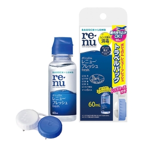 コンタクトレンズケア用品 レニュー フレッシュ トラベルパック 60ml