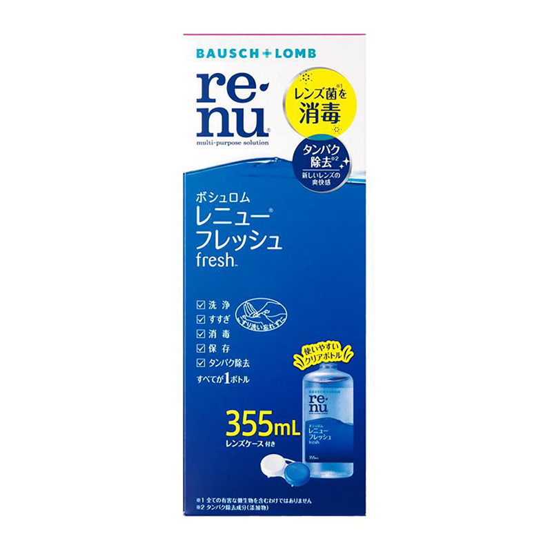 コンタクトレンズケア用品 レニューRフレッシュ 355ml
