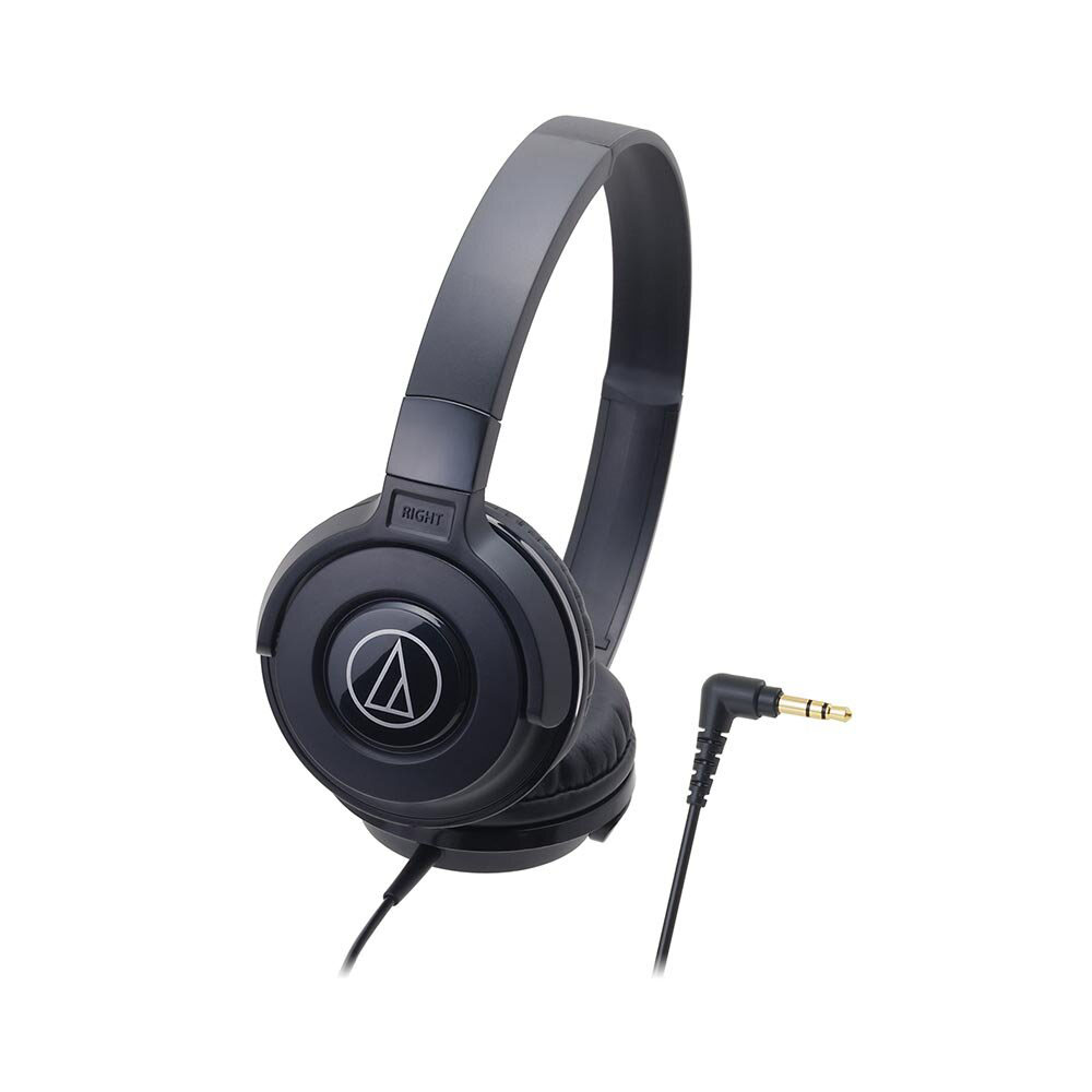 ポータブルヘッドホン ATH-S100 BK ブラック
