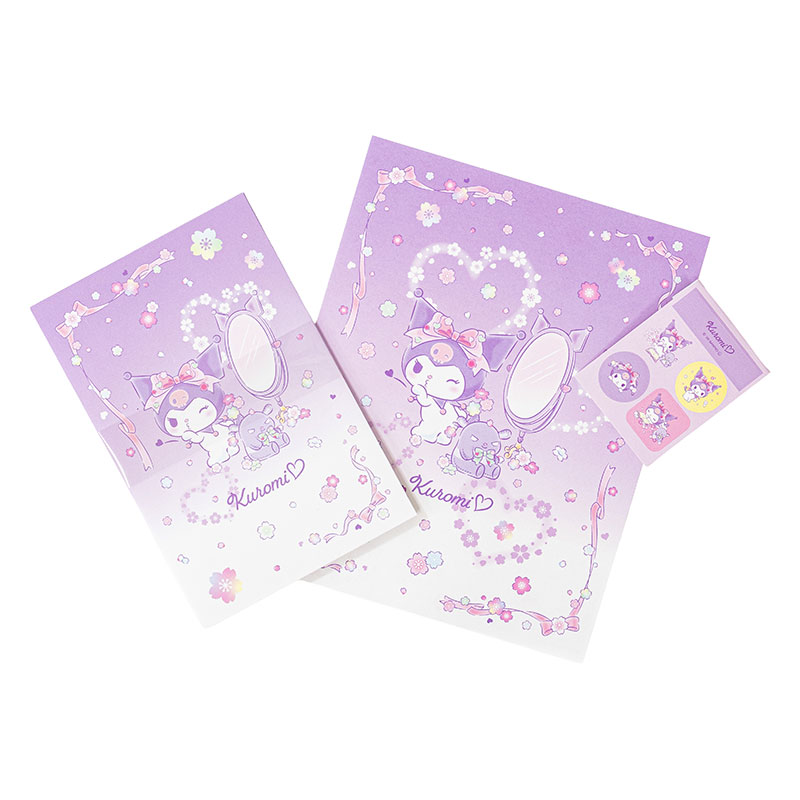 レターセット クロミ さくらマジック (便箋8枚+封筒4枚+シール付き)