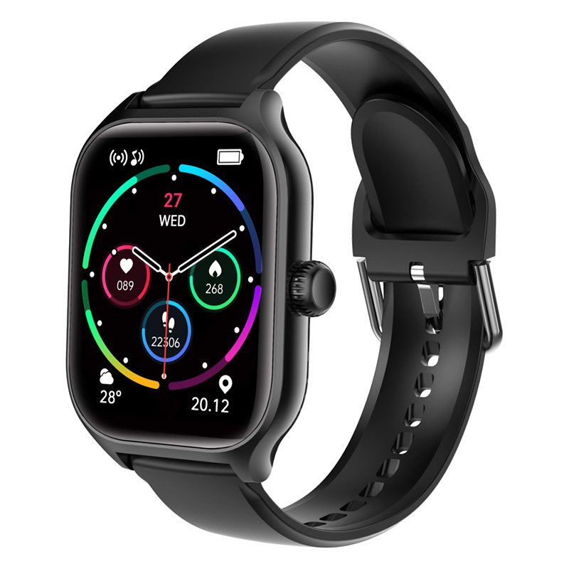 スマートウォッチ スマートR Y-75 ブラック