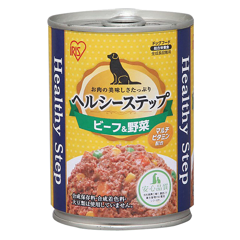 ヘルシーステップ ビーフ&野菜 375g