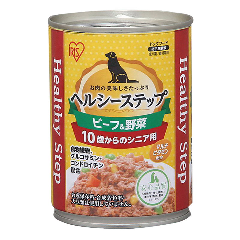ヘルシーステップ 10歳以上用 ビーフ＆野菜 375g