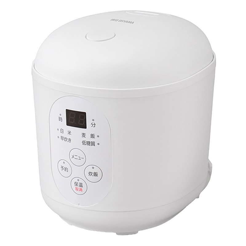 ジャー炊飯器 マイコン式 1.5合 RCーMF15ーW ホワイト