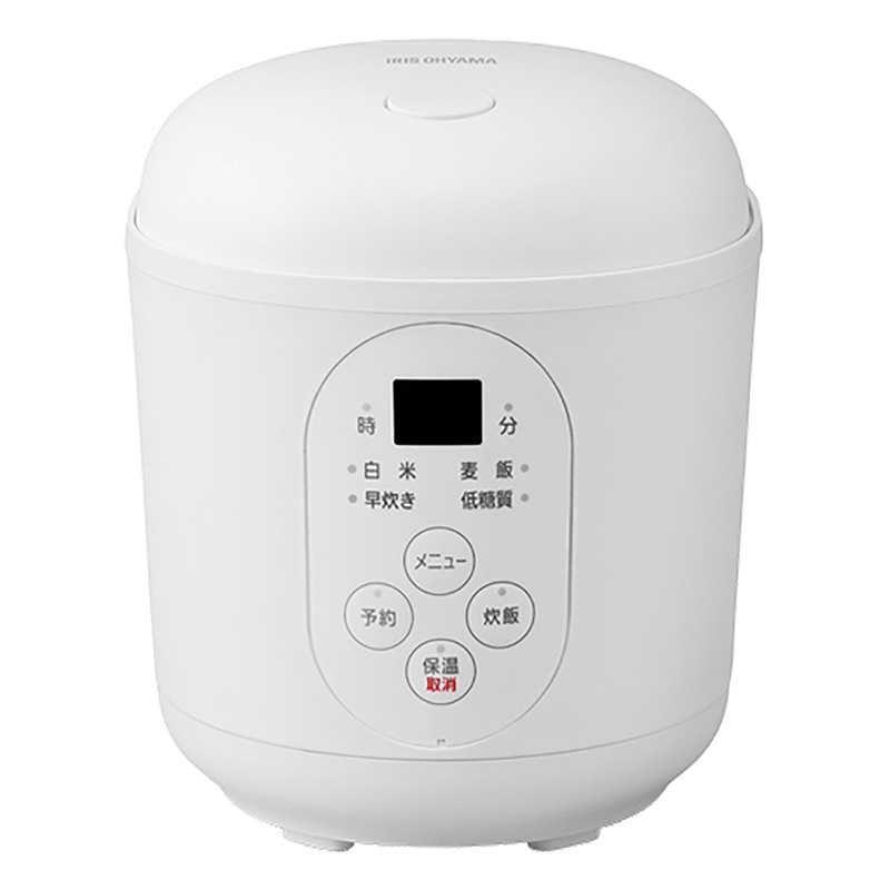 ジャー炊飯器 マイコン式 1.5合 RCーMF15ーW ホワイト