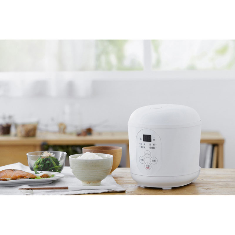 ジャー炊飯器 マイコン式 1.5合 RCーMF15ーW ホワイト