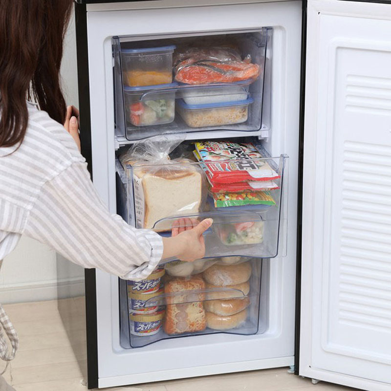 【お取り寄せ商品】60L 1ドア冷凍庫 IUSD-6B-B ブラック