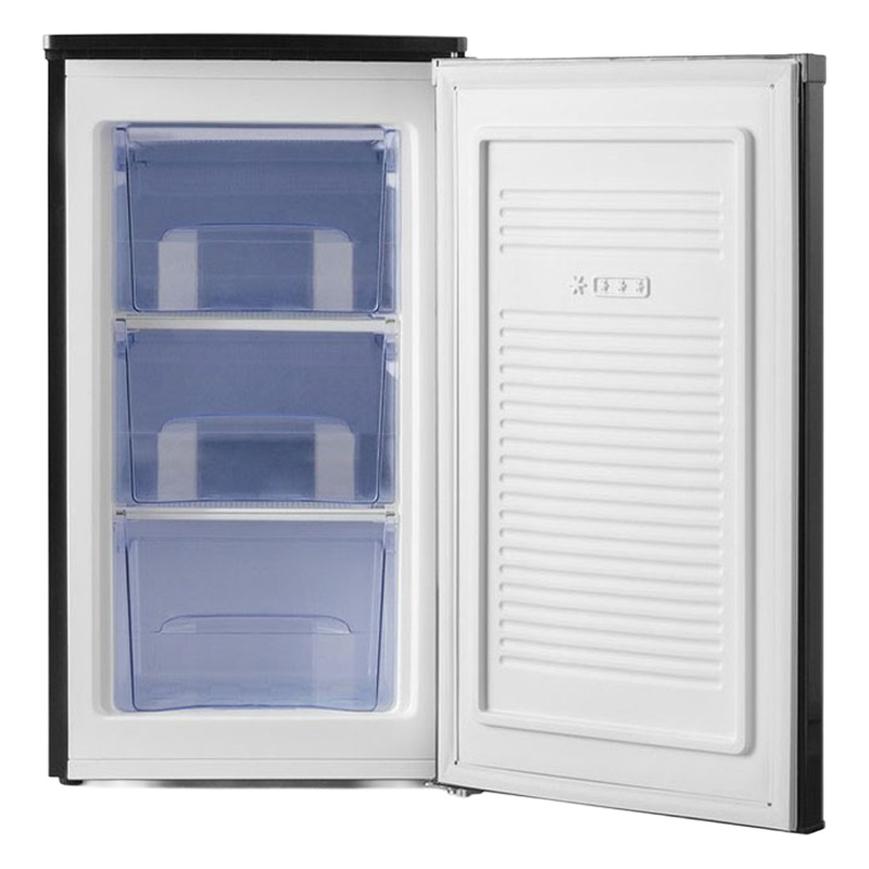 【お取り寄せ商品】60L 1ドア冷凍庫 IUSD-6B-B ブラック