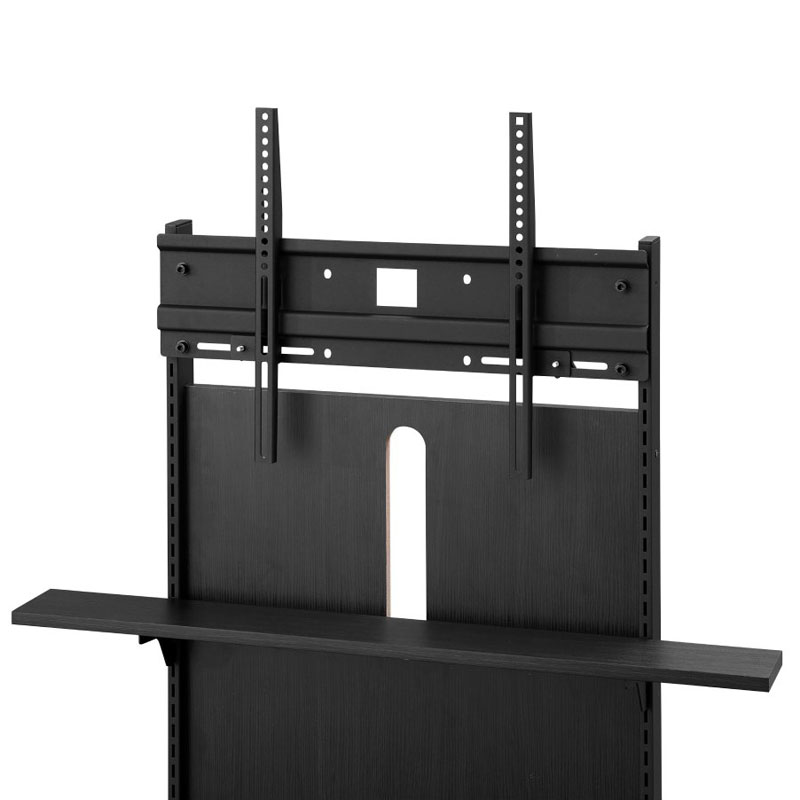 スタンドテレビ台 90×39.1×118.2cm UTS-900R-BO ブラックオーク